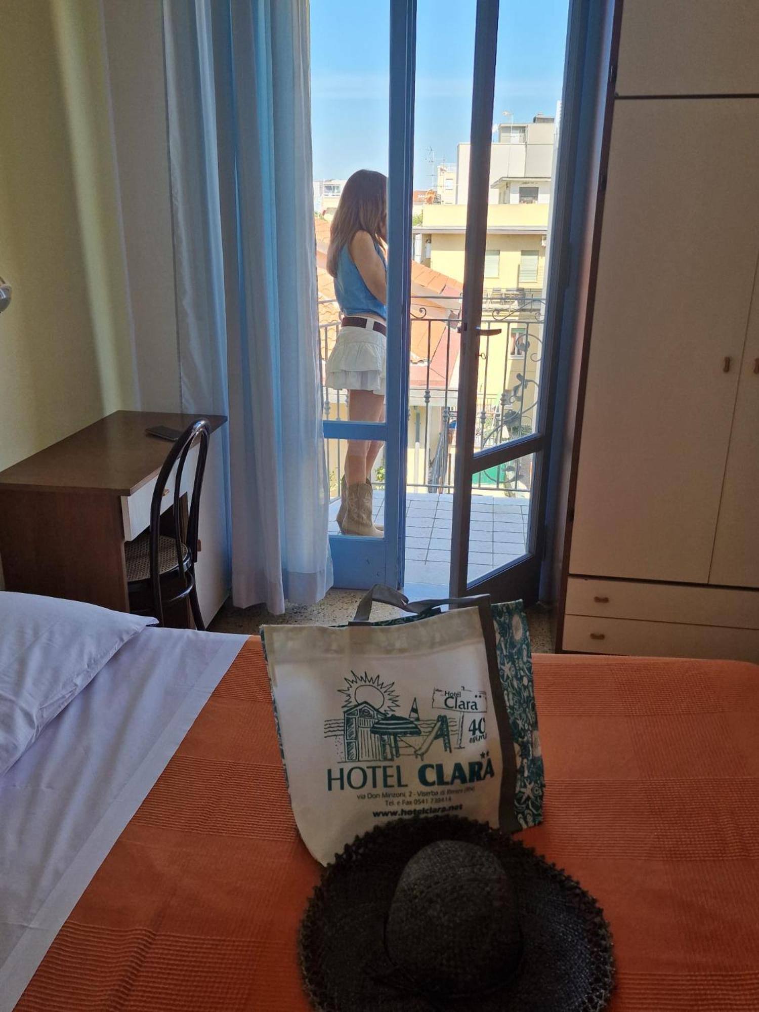 Hotel Clara Rimini Exterior foto